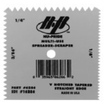Marshalltown 6286 V-NOTCH PLASTIC SPREADER