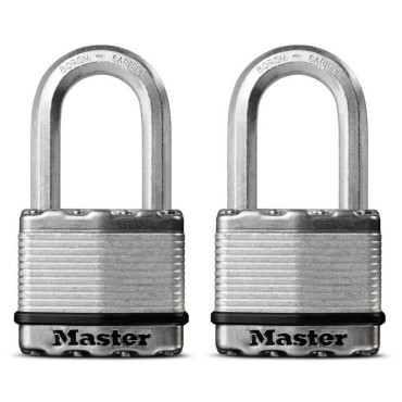 Master Lock M5XTLFCCSEN 2PK 2 LAM PADLOCK