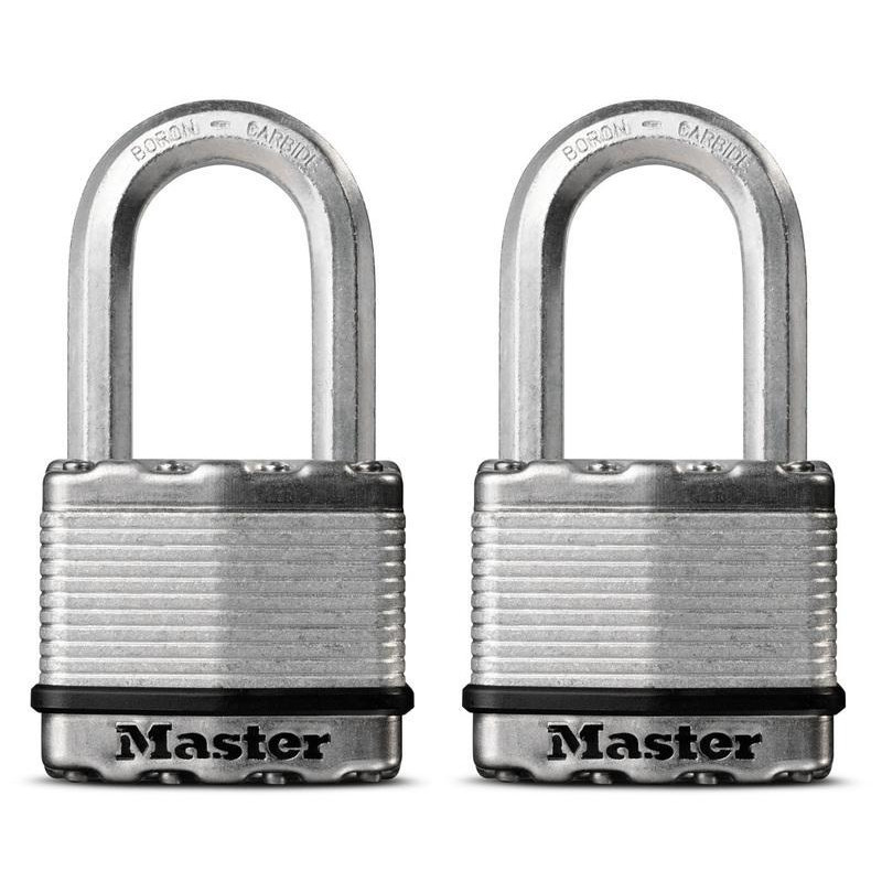 Master Lock M5XTLFCCSEN 2PK 2 LAM PADLOCK