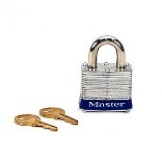 Cadeado Master Lock 3.8cm - Laminado, Chave Igual, Manilha 1.9cm