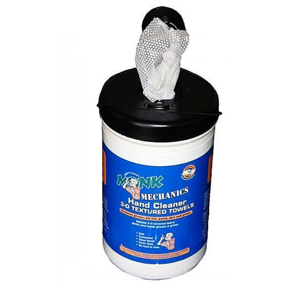 Wylaco Supply MONK Mechanics Hand Cleaning Wipes