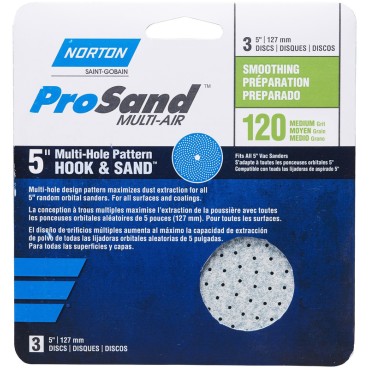 Norton Abrasives 03230 PROSAND 120 H&L DISC