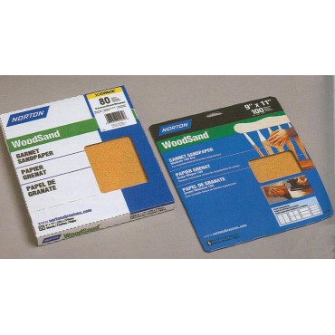 Norton Abrasives 01580 9X11 180A SANDPAPER