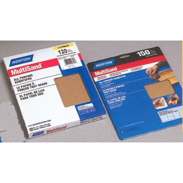 Norton Abrasives 47765 9X11 ASSORTED SANDPAPER