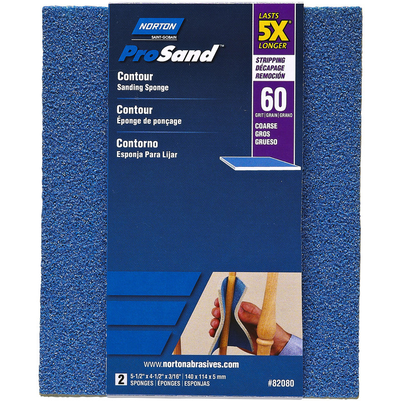 Norton Abrasives 82080 5X 60G CONTOUR SPONGE