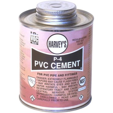 Oatey 018100-24 P-4 4oz PVC CEMENT