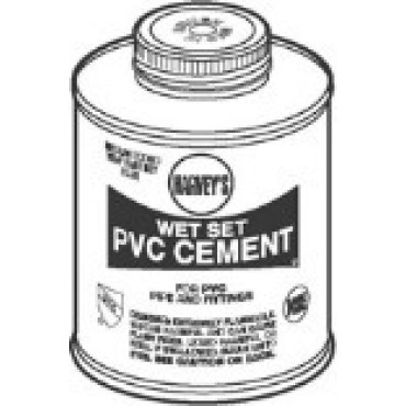 Oatey 018430-12 QT BLUE PVC CEMENT