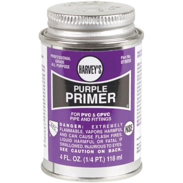 Oatey 019050-24 4oz PURPLE PRIMER