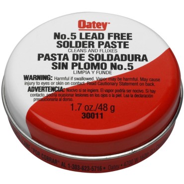 Oatey 30011 1.7oz #5 PASTE FLUX