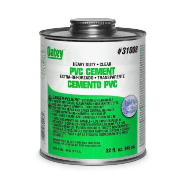 Oatey 31008 32oz HD CLEAR CEMENT