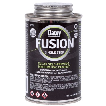 Oatey 32192 10OZ FUSION PVC CEMENT