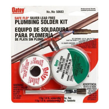 Oatey 50683 SAFEFLO SILVR SOLDER KIT