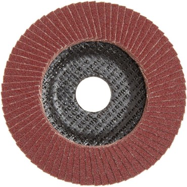 PFERD POLIFAN PSF 4-1/2" x 7/8", 60 Grit Aluminum Oxide Flat Flap Disc