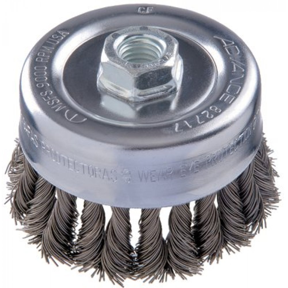 Wylaco Supply PFERD 4" Advanced COMBITWIST® Knot Wire Cup Brush
