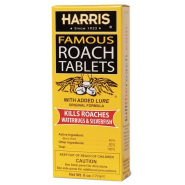 P F Harris HRT-6 6oz ROACH TABLETS