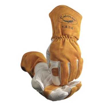 1434-6 Caiman Leather Welding Glove - MIG/Stick - XLarge