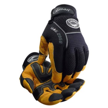 2956-5 Mechanics Glove - Large - Black/Gold