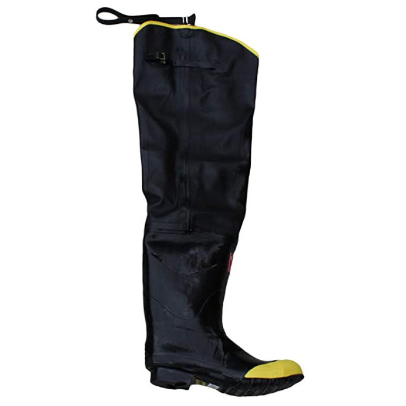 2HS623108 PIP Boss Black Rubber Hip Boot Steel Shank & Toe