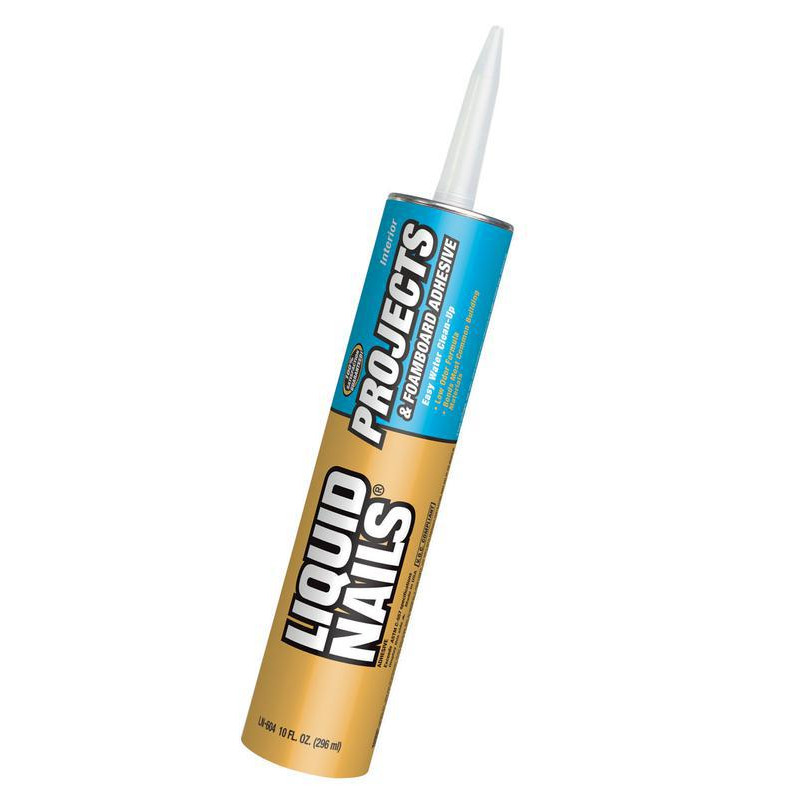 Liquid Nails LN-604 10OZ PROJECTS & FOAMBOARD