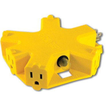 Prime Wire AD5OUTLET 5 OUTLET ADAPTER