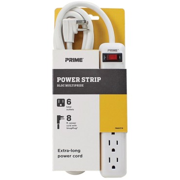 Prime Wire PB801115 6 OUTLET STRIP       
