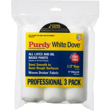 Purdy 14E864000 3PK 1/2 WH DOVE COVR