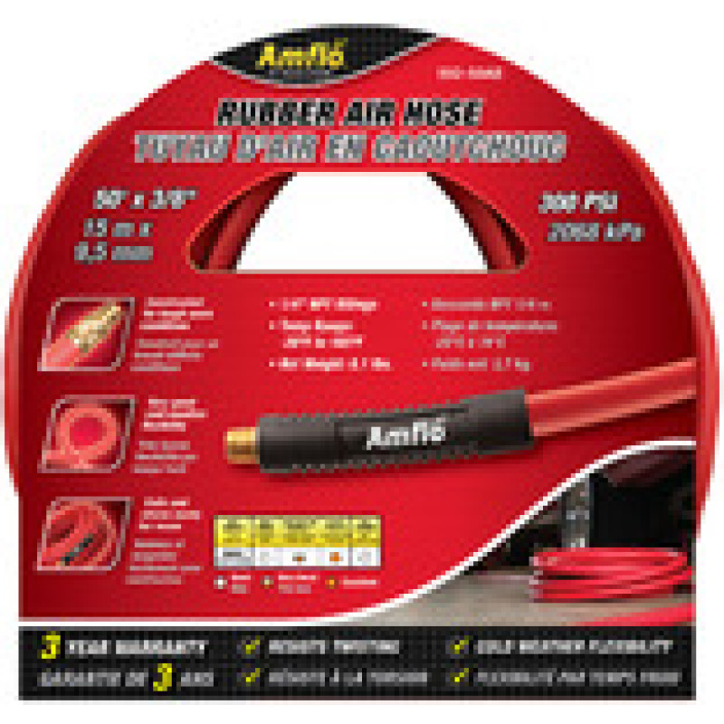 Highline Warren 552-50AE 3/8X50 RUBBER HOSE