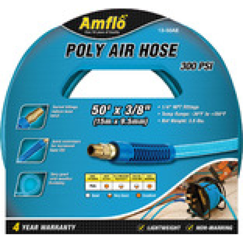 Highline Warren 13-50AE 3/8X50 BU POLY HOSE
