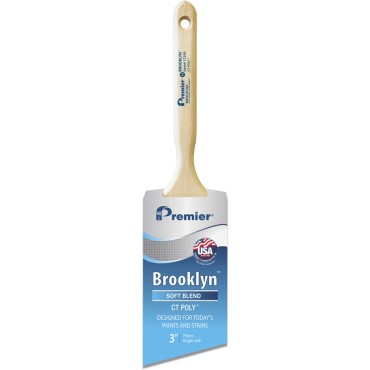 Premier Paint Roller 17293 3 AS POLY BRUSH        