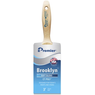 Premier Paint Roller 17314 3 WALL POLY BRUSH      