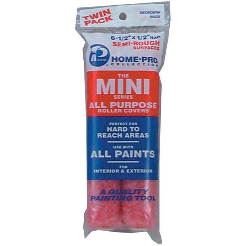 Premier Paint Roller 65020 6.5 2PK POLY ROLLER