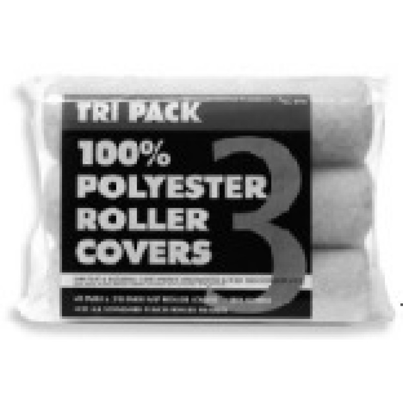 Premier Paint Roller 173 9X3/8 NAP TRI PACK COVERS