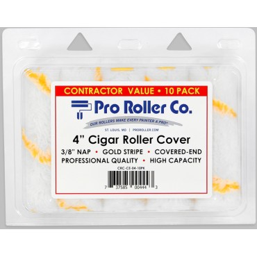 Pro Roller CRC-CE-04-10PK 4 GLD STRP CVR