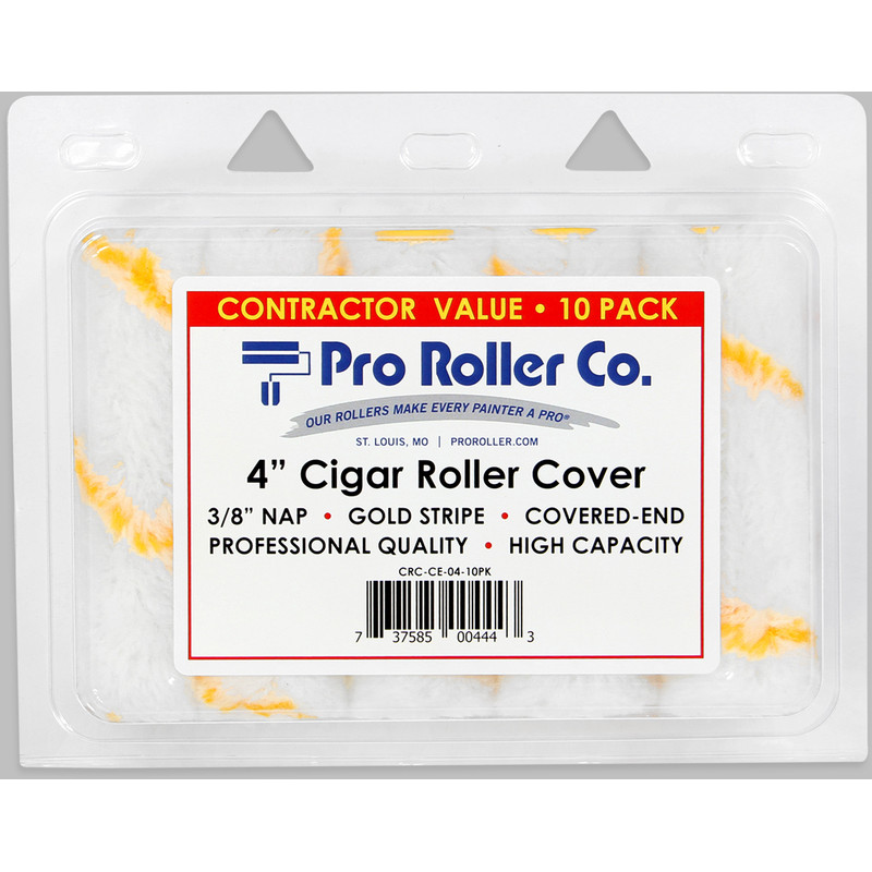Pro Roller CRC-CE-04-10PK 4 GLD STRP CVR