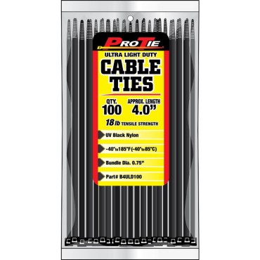 Pro Tie B8SDSM100 8 100PK CABLE TIES 