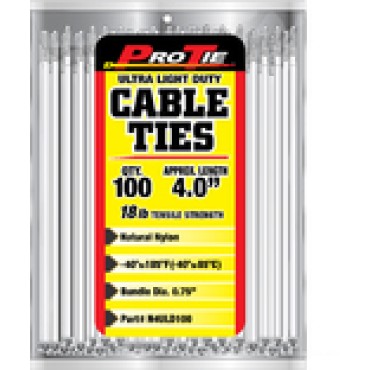 Pro Tie N5LD100 5.7 100PK CABLE TIES 