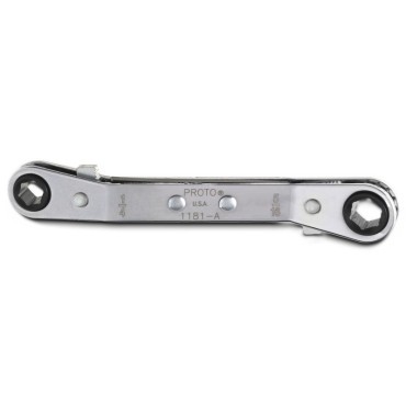 Proto® Offset Double Box Reversible Ratcheting Wrench 1/4