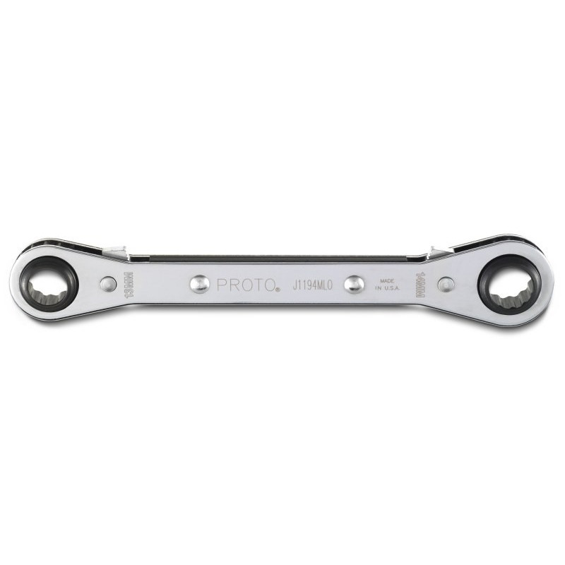 Proto® Double Box Reversible Ratcheting Wrench 13 x 14 mm - 12 Point
