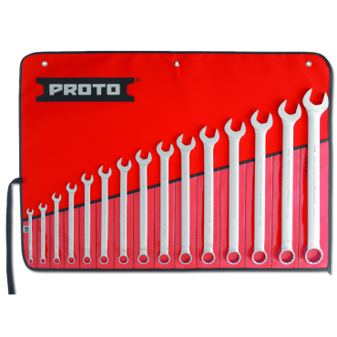 Proto® 15 Piece Full Polish Combination ASD Wrench Set - 12 Point