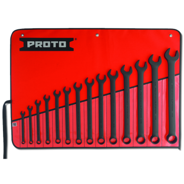 Proto® 14 Piece Black Oxide Combination ASD Wrench Set - 12 Point