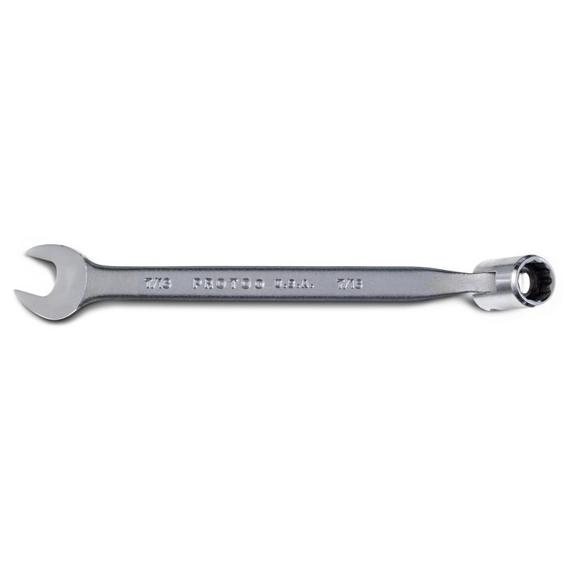 Proto® Satin Combination Flex-Head Wrench 7/16