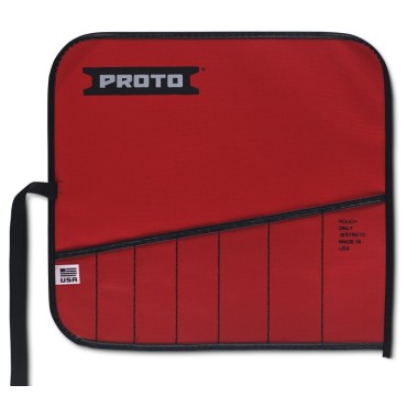 Proto® Red Canvas 7-Pocket Tool Roll