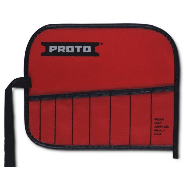 Proto® Red Canvas 8-Pocket Tool Roll