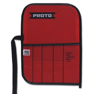 Proto® Red Canvas 5-Pocket Tool Roll