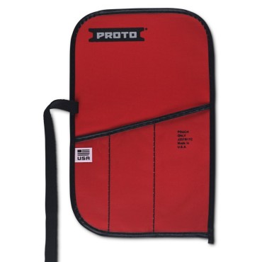 Proto® Red Canvas 3-Pocket Tool Roll