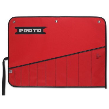Proto® Red Canvas 10-Pocket Tool Roll