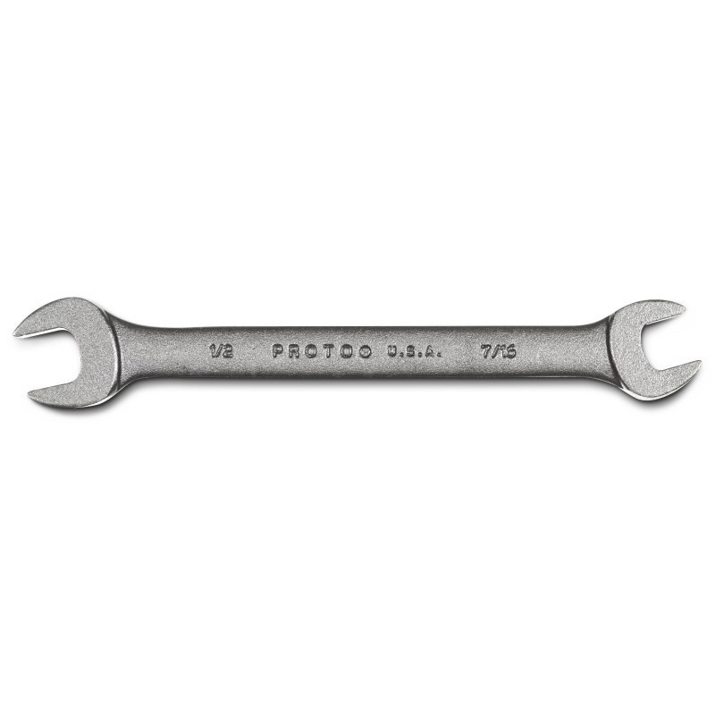 Proto® Black Oxide Open-End Wrench - 7/16