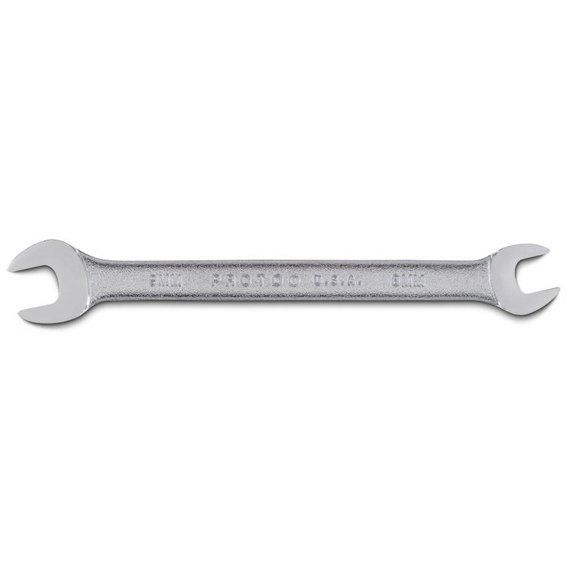 Proto® Satin Open-End Wrench - 8 mm x 9 mm