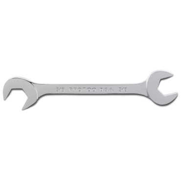 Proto® Full Polish Angle Open-End Wrench - 5/8