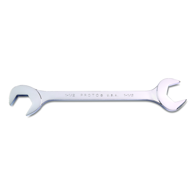 Proto® Full Polish Angle Open-End Wrench - 1-1/2